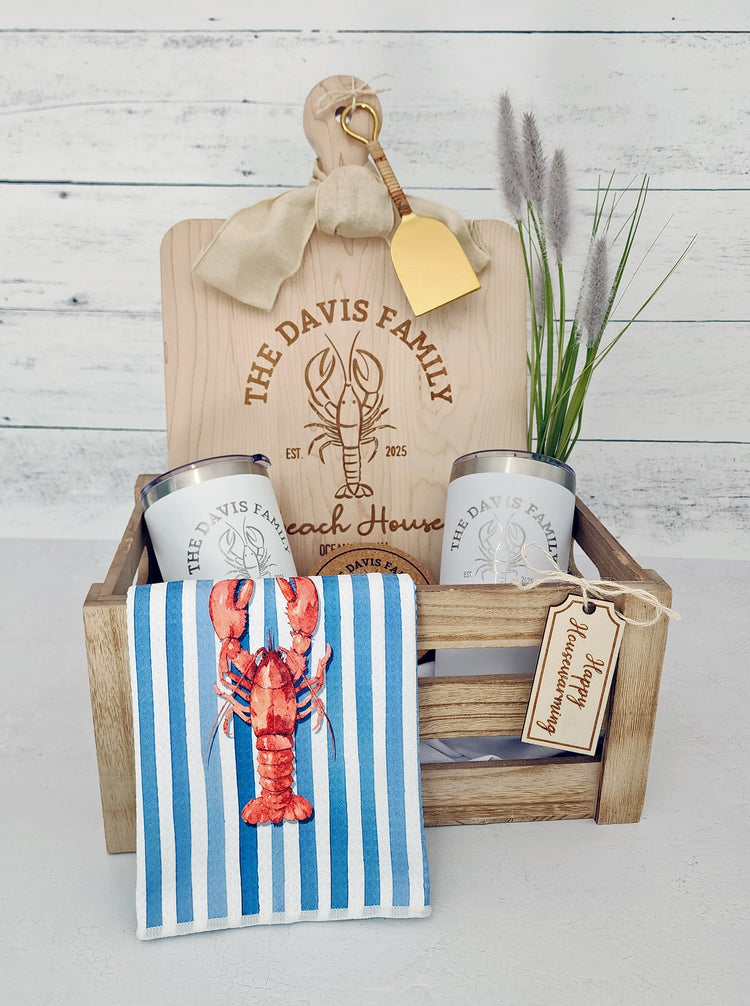 Coastal Vibes: East Coast-Inspired Custom Gift Baskets