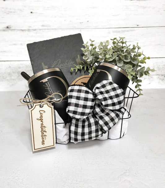 The Modern Mini Slate Picnic Basket